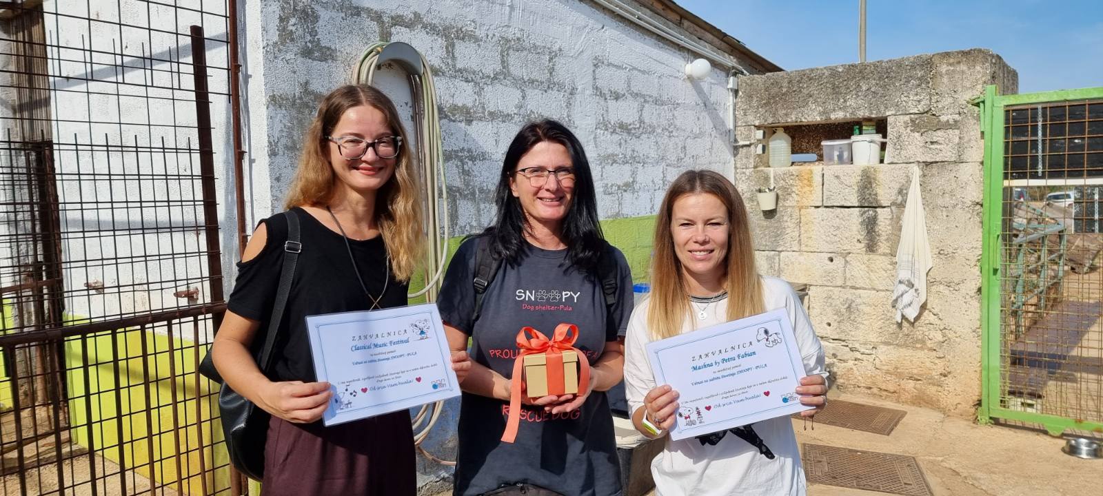 Predstavnici CLASSICAL MUSIC FESTIVALA uručili donaciju udruzi Snoopy